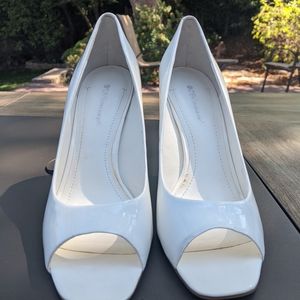 BCBEgeneration White Patent leather Open toe - 10